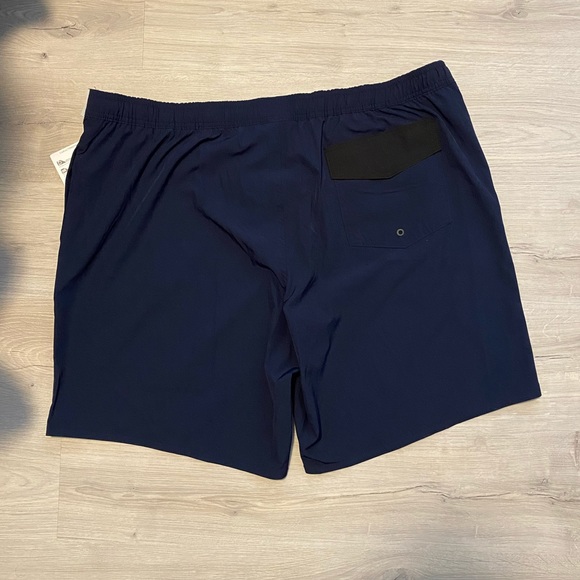 NWT Men’s Ripzone Navy Blue Swim Trunks - Picture 2 of 6